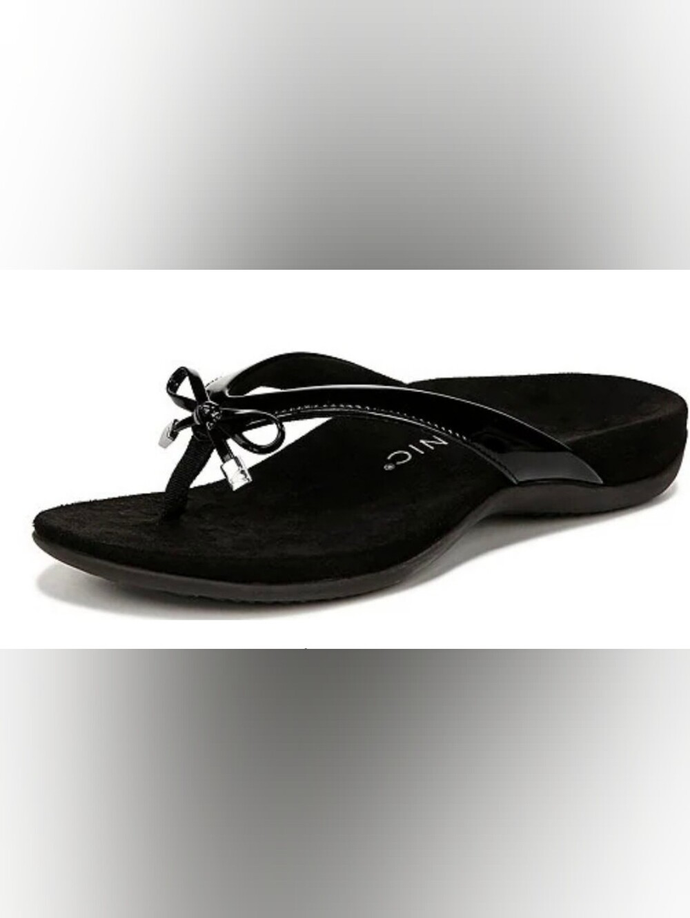 Vionic Bella Bow Patent Women's Sandals